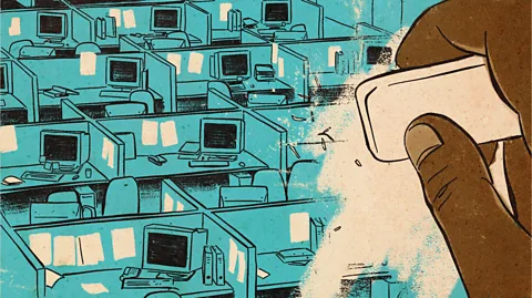 Emmanuel Lafont The future of physical office spaces, and how we'll use them, hangs in the balance as we slowly march toward a post-pandemic world