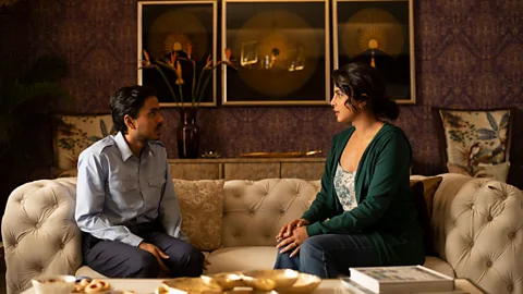 Netflix Starring Priyanka Chopra Jonas (right), The White Tiger tells the story of a man who climbs India’s social ladder after becoming the driver for a rich couple (Credit: Netflix)
