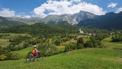 Soča Valley Tourist Board Hiša Franko is a family restaurant in the alpine surrounds of Slovenia's Soča Valley (Credit: Soča Valley Tourist Board)