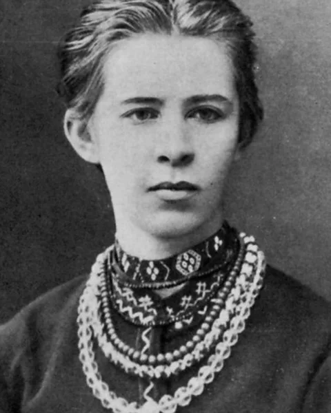 Alamy Patriotic, proto-feminist poet Lesya Ukrainka has become a symbol of resistance in Ukraine (Credit: Alamy)