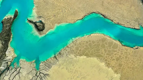 M.Bernetti/Getty In a world of no mining, old wastes and tailings ponds could present an opportunity to access metals (Credit: M.Bernetti/Getty)