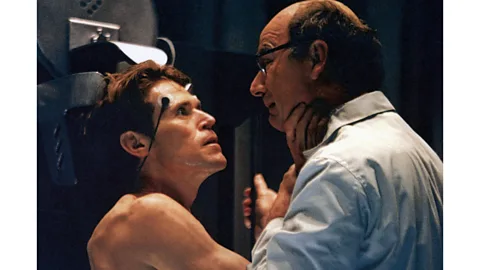 Alamy Willem Dafoe is incredibly expressive as the villain, with the elasticity of his face helping to enact his transformation into the Green Goblin (Credit: Alamy)