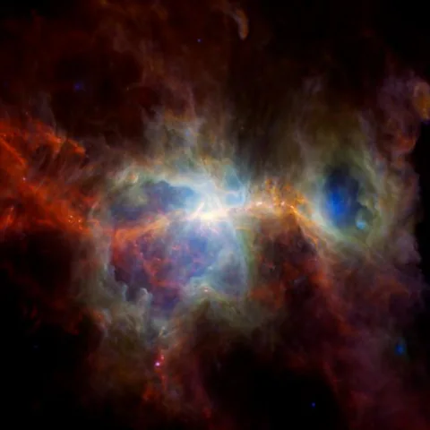 Esa/Nasa/JPL-Caltech Our Solar System emerged from a giant cloud of dust and gas around 4.5 billion years ago (Credit: Esa/Nasa/JPL-Caltech)