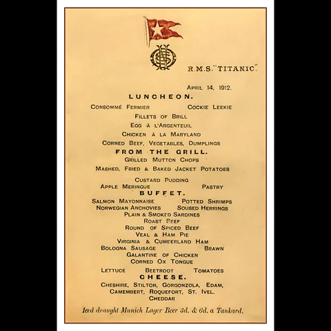 Shawshots/Alamy Maryland fried chicken was listed on the 14 April Titanic menu as "chicken à la Maryland" (Credit: Shawshots/Alamy)