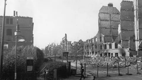 Getty Images Sealed street Hamburg