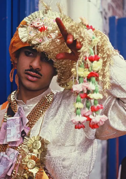 Hermann Rodrigues Jara Singh on his wedding day