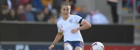 Angelo Blankespoor/Soccrates/Getty Images Lucy Bronze playing for England