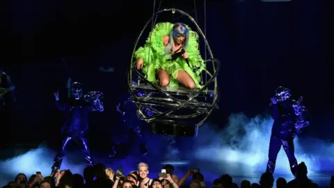 Kevin Mazur / Getty Images Lady Gaga in Vegas