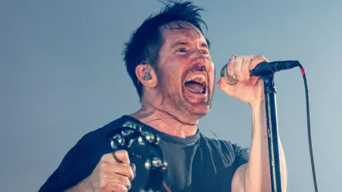 Getty Images Nine Inch Nails frontman Trent Reznor