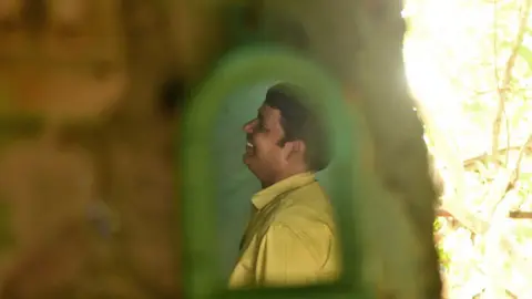 Rajan in his house in Mumbai