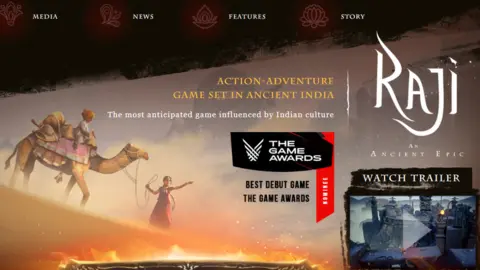 Nodding Heads Games  Indian computer game Raji