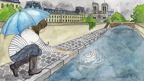 Amy Gigi Alexander sails her bucket list down the Seine. (Candace Rose Rardon)