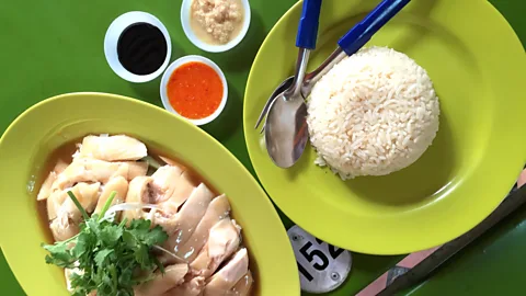 David Farley Tian Tian is renowned for its Hainanese chicken rice (Credit: David Farley)