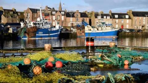 Getty Images Peterhead harbour
