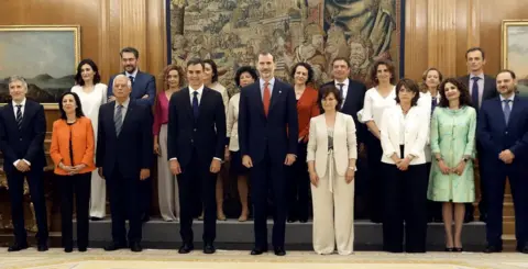 EPA Spanish cabinet features 11 women