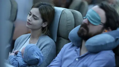 Jenna Coleman and Ewen Leslie