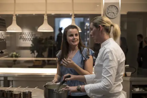 MARTIN EBERLEN Rosie Bensberg and Clare Smyth