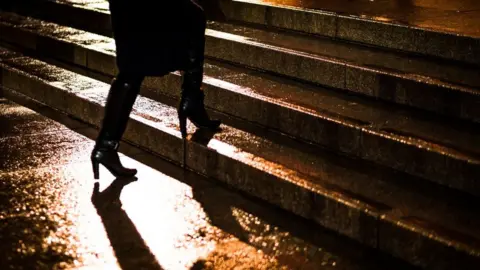 Getty Images Woman in high heels