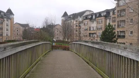 Richard Webb Bridge in Powderhall, Edinburgh