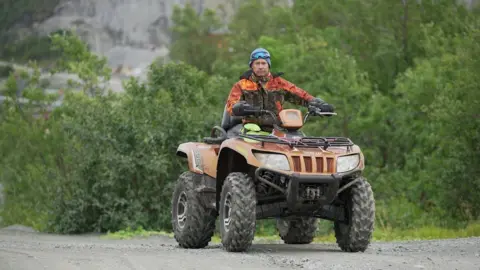 BBC Oystein Rushfeldt, chief executive officer of the mining company Nussir