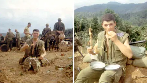 Raffaele Minichiello Two images of Raffaele Minichiello in Vietnam
