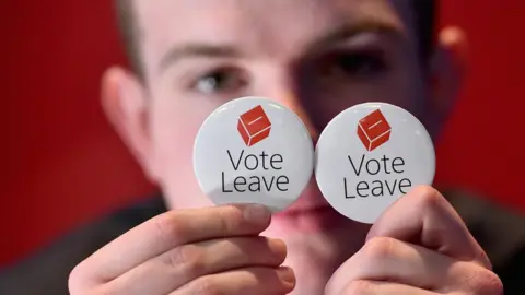 Getty Images Leave voter