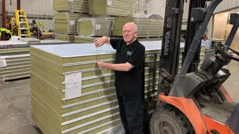 Mike Garland, director of M&J in Tredegar