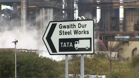 BBC Tata sign
