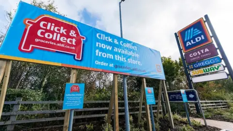 United National Photographers Aldi's new Click and Collect scheme