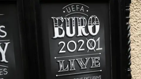 Getty Images pub sign
