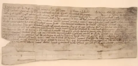 Teesside Archives Note from 1270