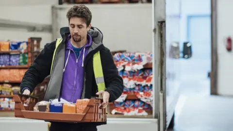 Getty Images Food industry worker