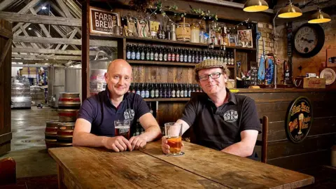 Chris Frazer Smith Elephant and Castle joint owners Matt Elvidge (pictured left) and Nick Farr