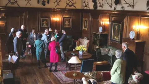 PA Media Prince Charles meets Newton Rigg Trustees