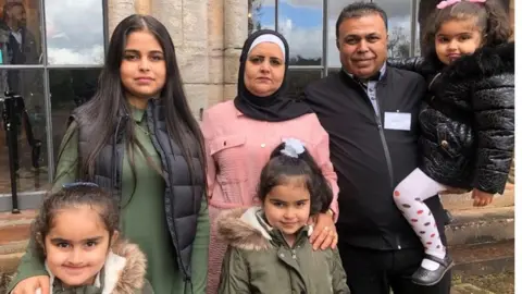 PA Media Moussa family