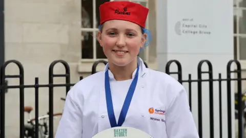 BBC Kristen Nugent, from Killeeshil, has won the Springboard FutureChef competition.