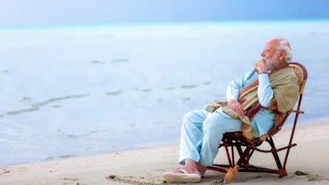 PMO Modi in Lakshadweep