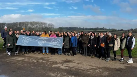 Women Who Walk Women together from a walking group