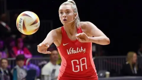 Getty Images Netballer Helen Housby