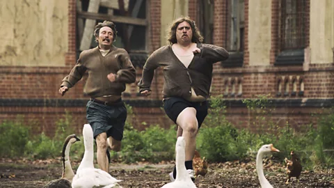 Walt Disney Company Nordic Men and Chicken stars Mads Mikkelsen and Borgen’s Søren Malling and is a comedy about five grotesquely disfigured brothers (Credit: Walt Disney Company Nordic)