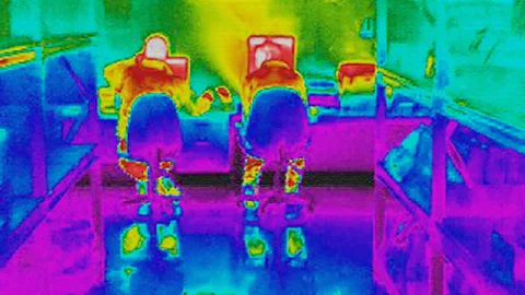 Alamy How hot is your office? Infrared thermal imaging (Credit: Alamy)