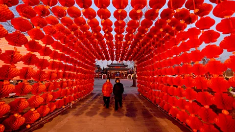 Getty Images The pressure to find a partner is even more pronounced during Chinese New Year (Credit: Getty Images)