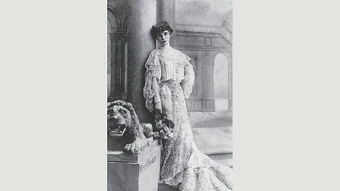 Tryphosa Bates-Batcheller, Glimpses of Italian Court Life, 1906 Casati six years after marrying Marquis Camillo Casati Stampa di Soncino – the couple separated in 1914 (Credit: Tryphosa Bates-Batcheller, Glimpses of Italian Court Life, 1906)