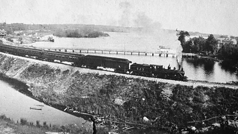 West Parry Sound District Museum's Dave Thomas Collection Depot Harbour, Ontario, Canada, train, railroad, historical
