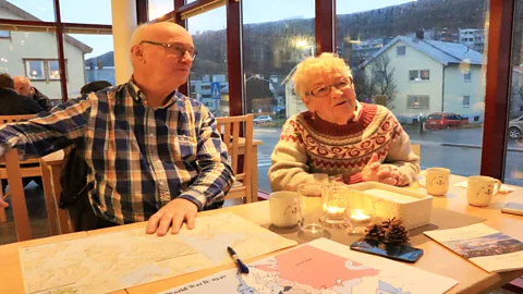 Mike MacEacheran Randi Simonsen is one of the town’s oldest survivors of the Nazi invasion and subsequent destruction of Hammerfest (Credit: Mike MacEacheran)