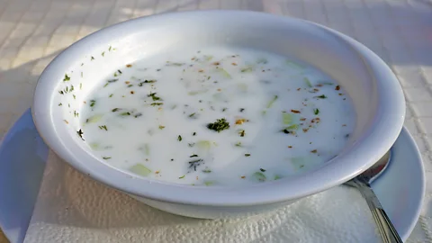 Madhvi Ramani <I>Tarator</I>, a cold soup made from yoghurt, is a popular Bulgarian dish (Credit: Madhvi Ramani)