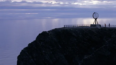Andrzej Gorzkowski/Alamy Nordkapphallen lies at the end of the E69 (Credit: Andrzej Gorzkowski/Alamy)