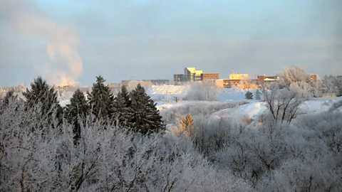 Fotos by Gerry Marchand/Getty Images During winter, temperatures in Saskatchewan can drop to as low as -40C (Credit: Fotos by Gerry Marchand/Getty Images)