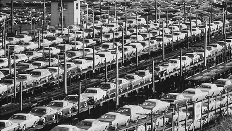 US National Archives, from Motown: The Sound of Young America, Thames & Hudson Gordy’s ‘production line’ approach was influenced by his time working in the automobile factories of Detroit