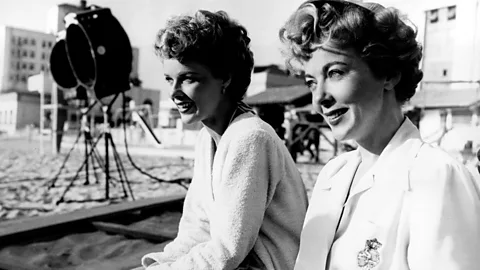 Alamy Lupino is shown on the set of Never Fear (1940), which was about the polio epidemic (Credit: Alamy)